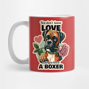 Boxer Valentine's day Mug